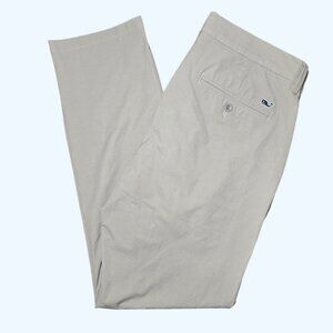 Vineyard Vines Men Pants 32x30 Khaki Performance Stretch Flex Golf